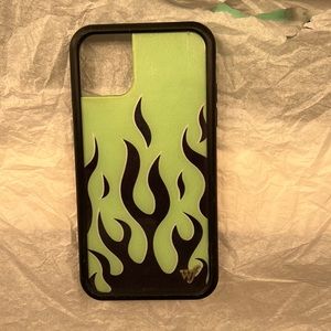 Wildflower neon flames case